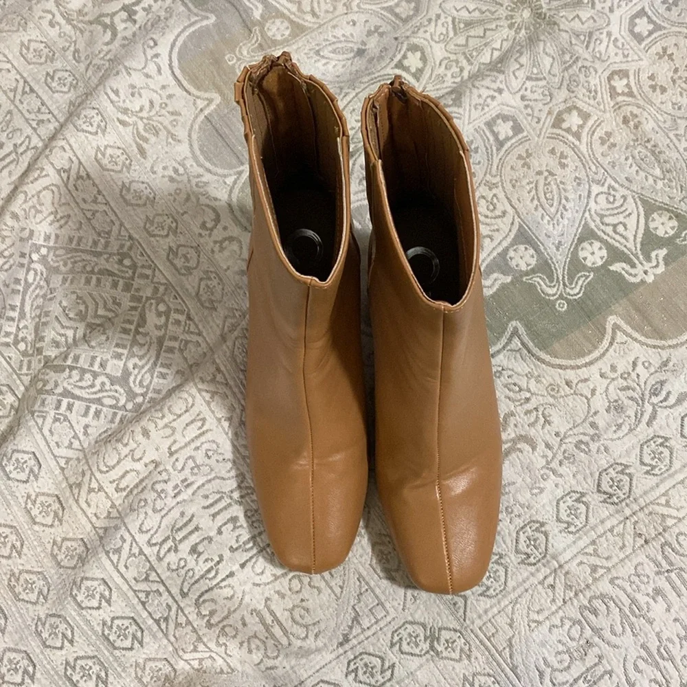 Tan Booties - Picture 3 of 10